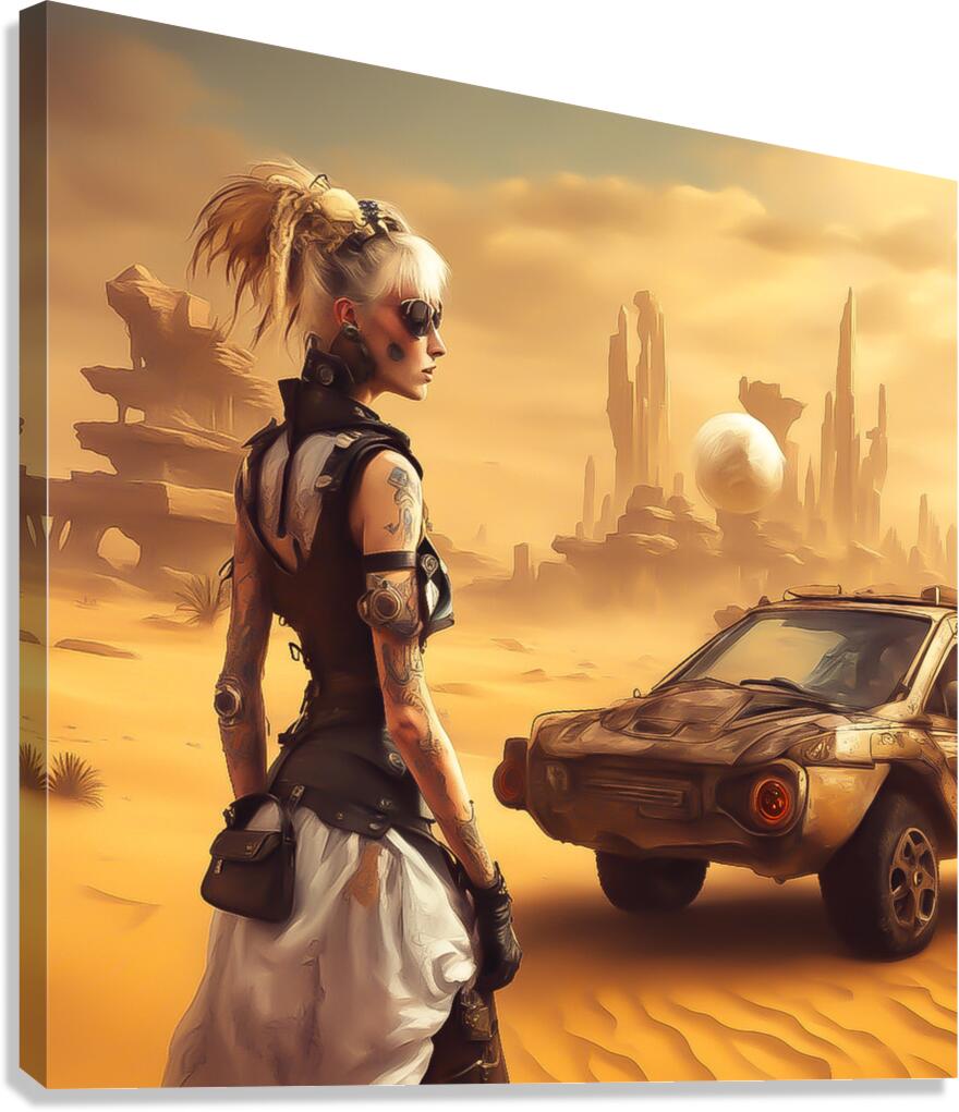 Future Ride Canvas Print