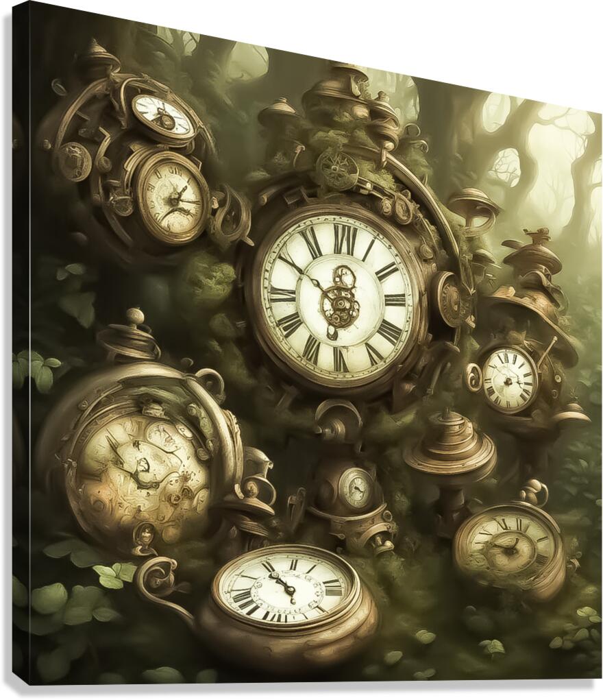 Forgotten Time Canvas Print