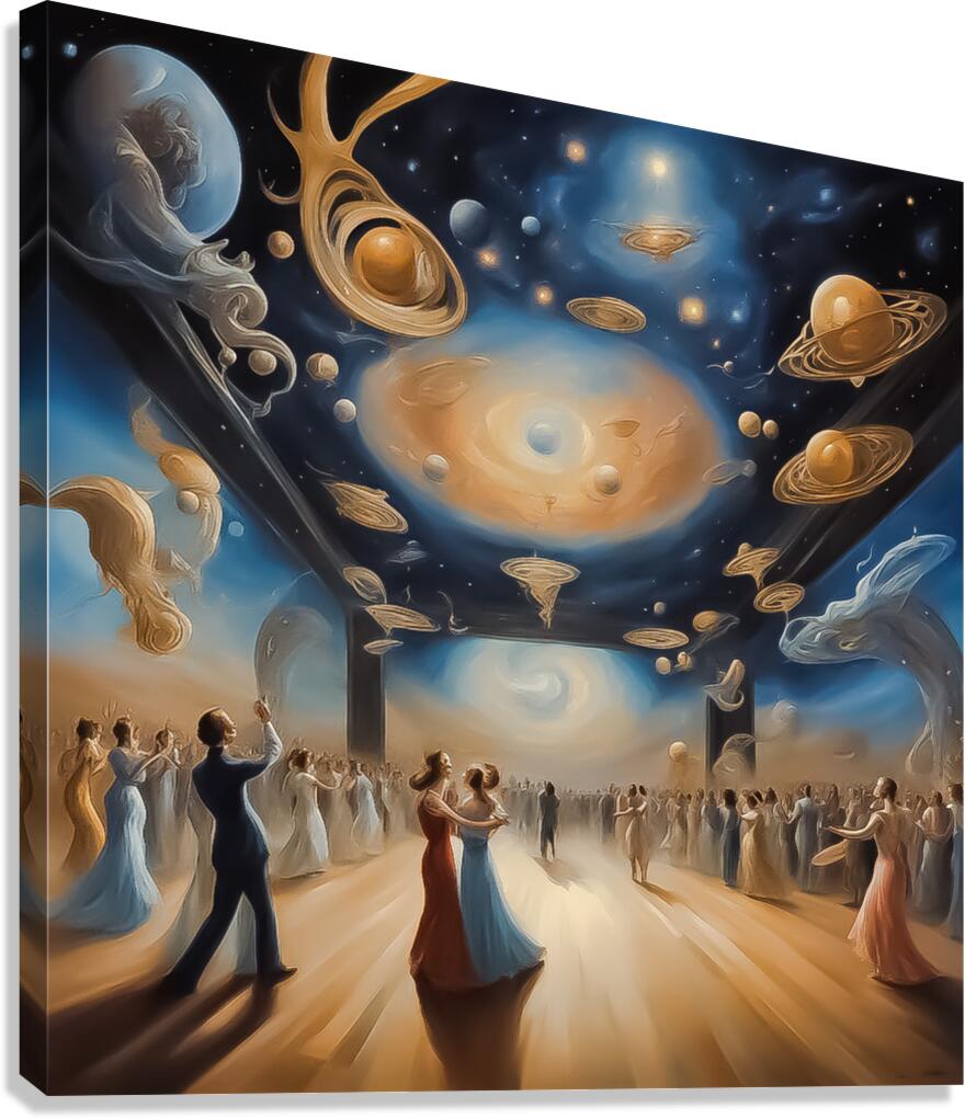 Space Ball Canvas Print