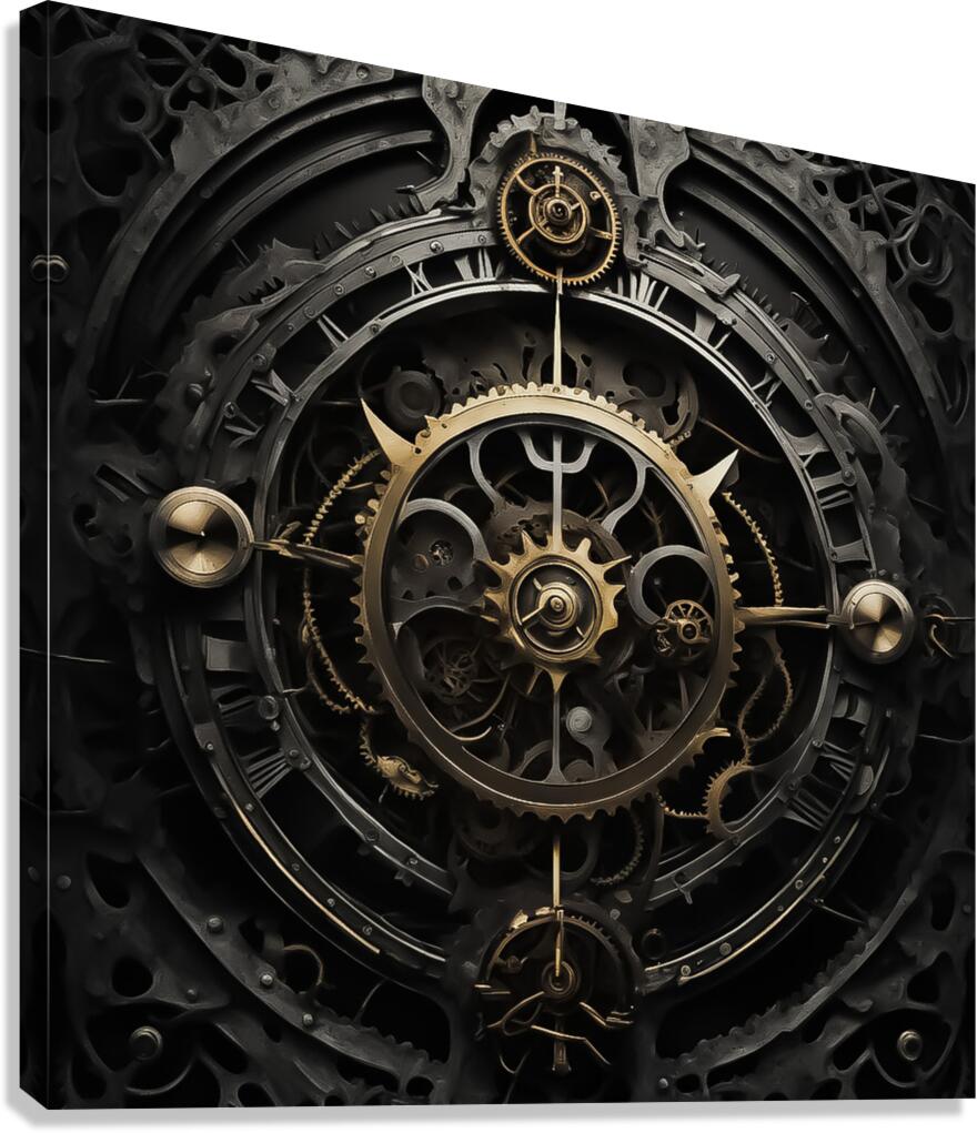 Some Gears Canvas Print