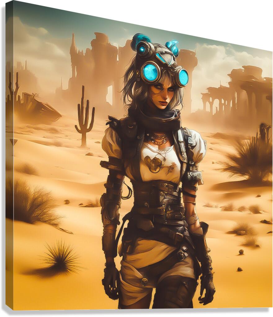 The Desert Canvas Print