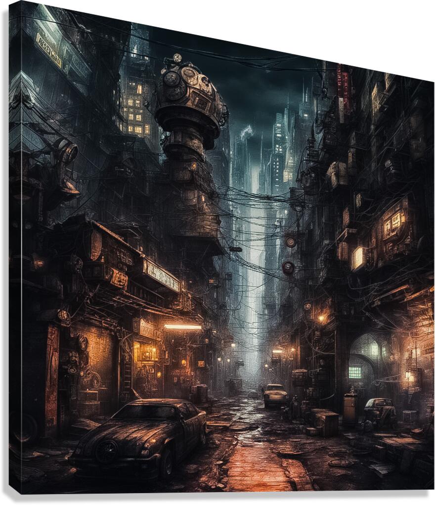 Night Time Canvas Print