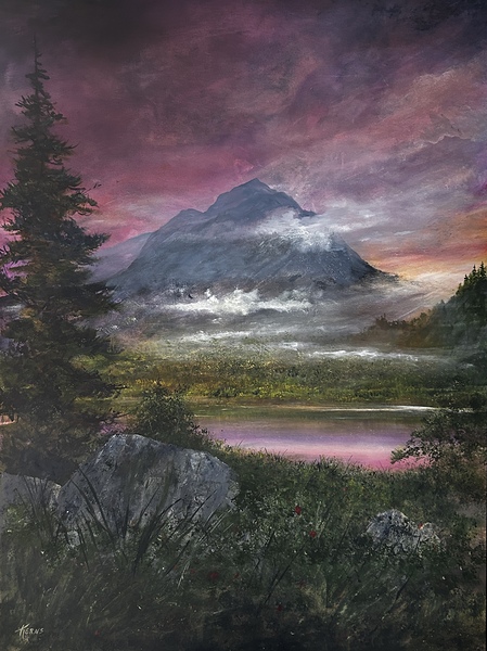 Solace at Dusk Print