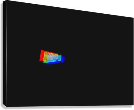 Glitching Canvas Print