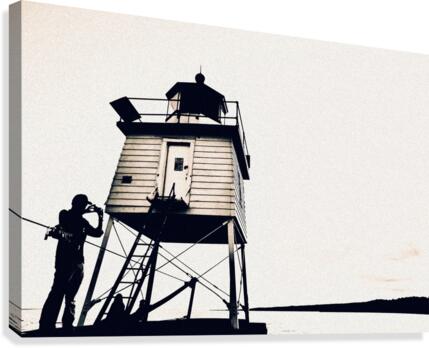 The Lighthouse  Canvas Print
