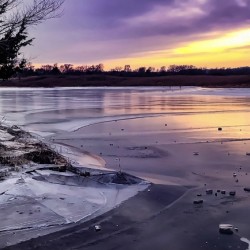 A Violet Sunset