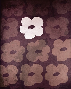 Retro Floral Canvas 1