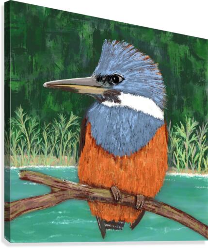 looking for lunch Canvas Print