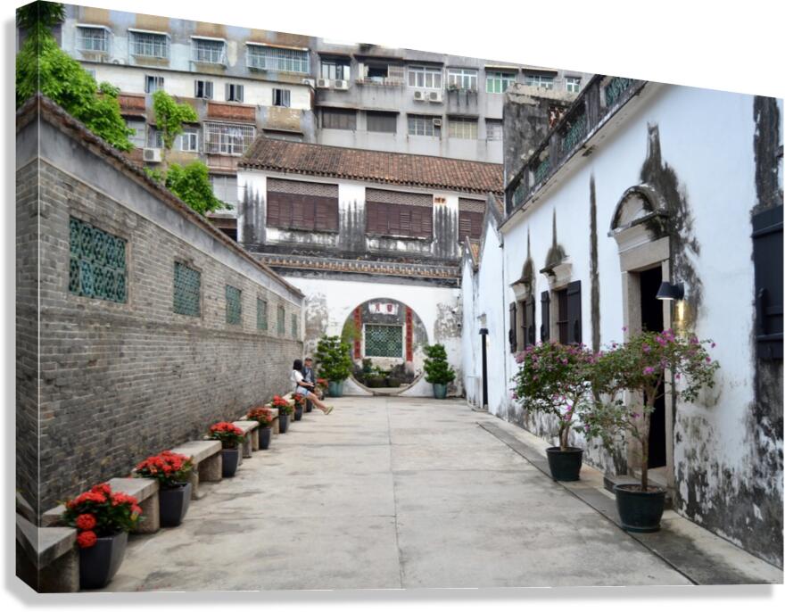 Mandarin House Canvas Print