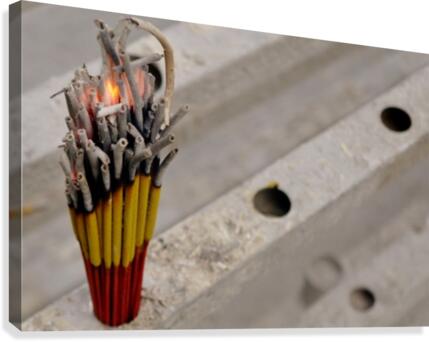 Incense Canvas Print