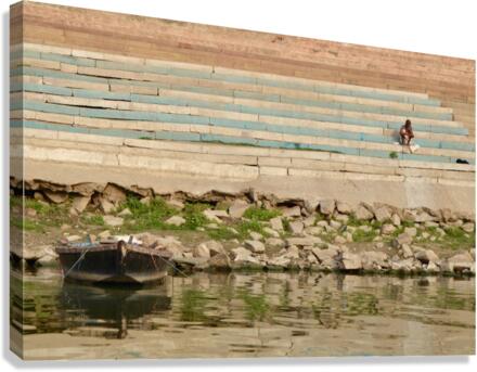 Ghat Canvas Print