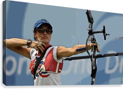 Archery_02 Canvas Print