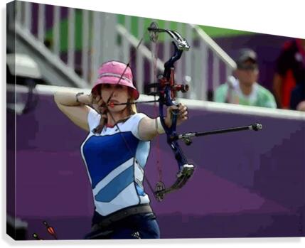 Archery_03 Canvas Print