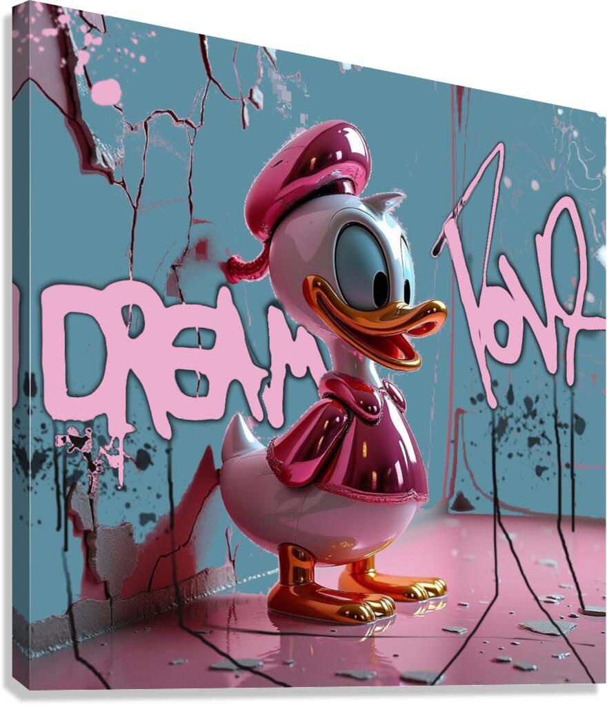 donald duck Canvas Print