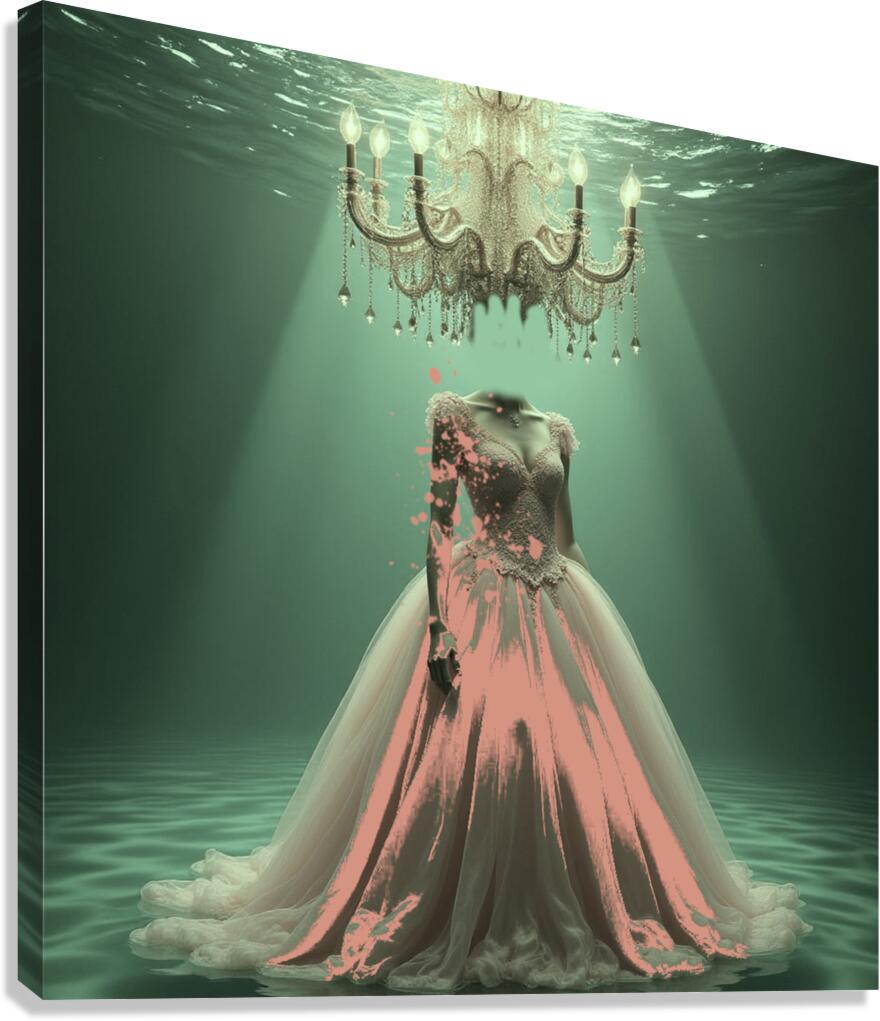 chandalier 999 Canvas Print