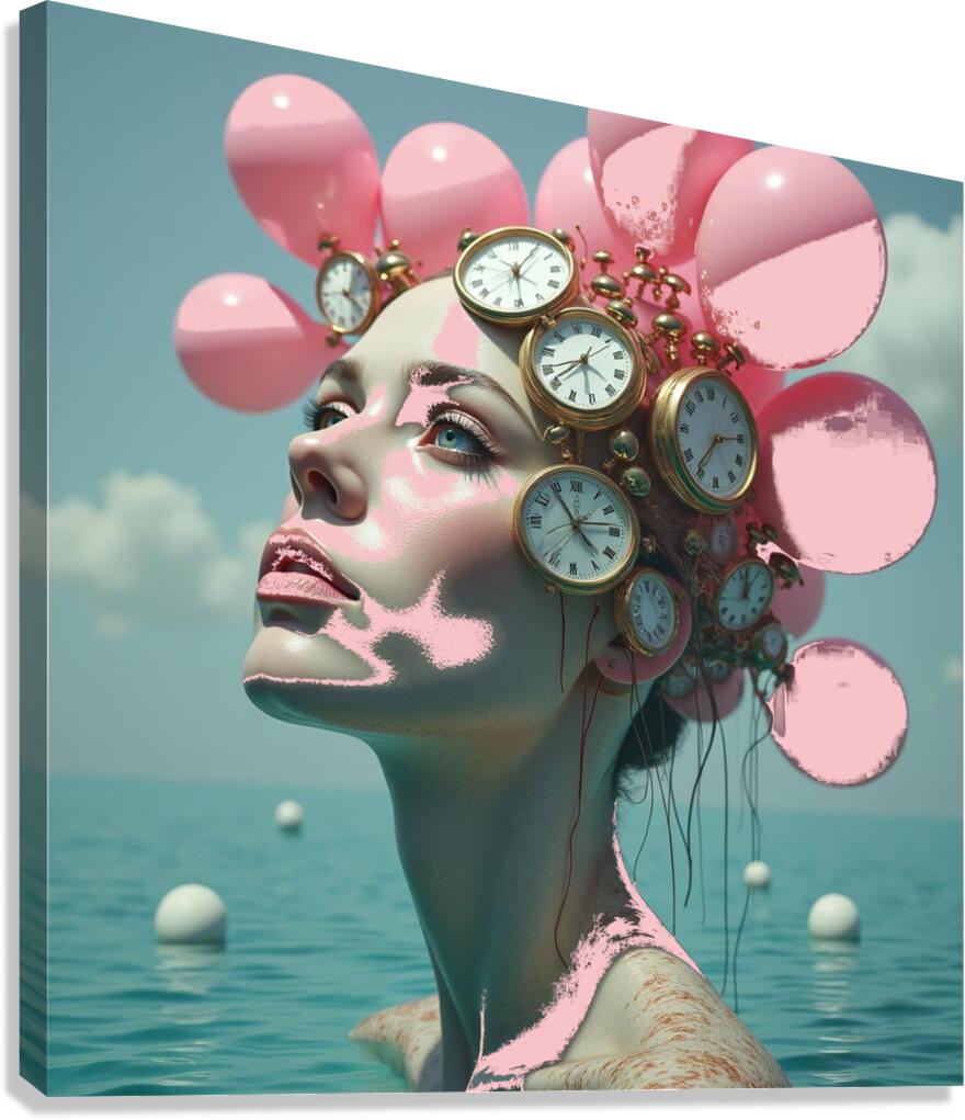 time on Canvas Print