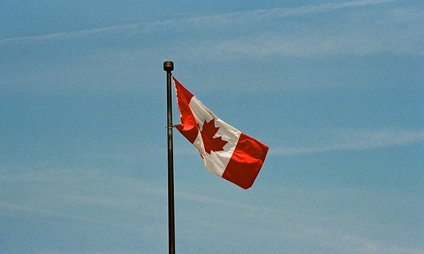 A Canada Flag Print