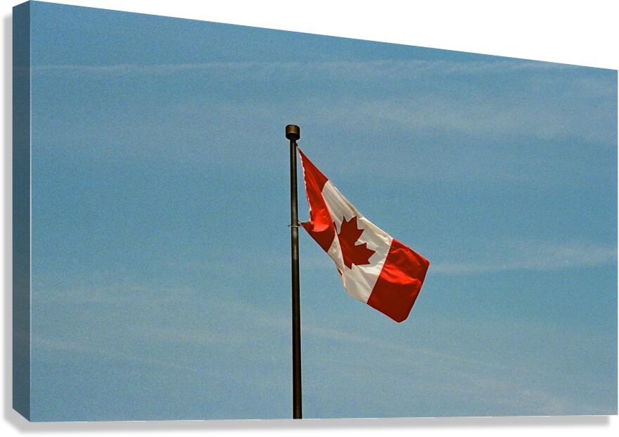 A Canada Flag Canvas Print
