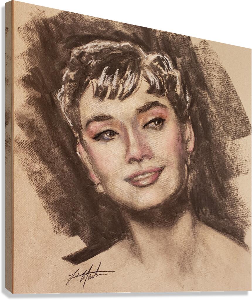 Audrey Canvas Print