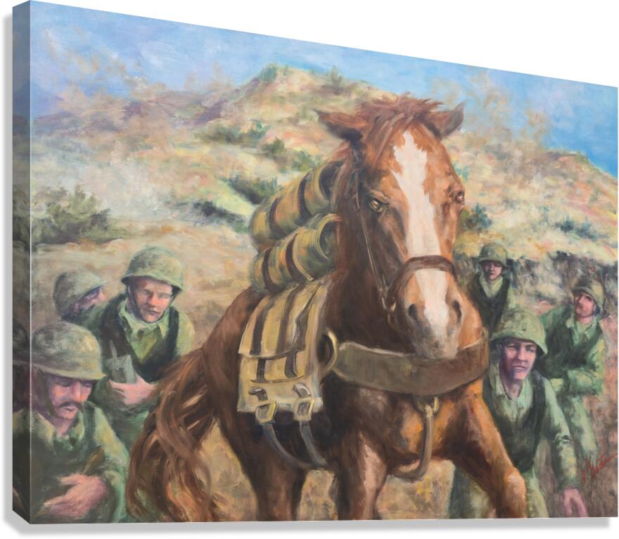 Sgt. Reckless  Canvas Print