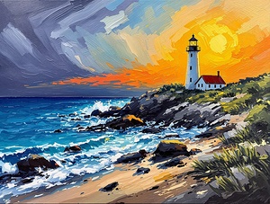 Impasto - The Last Light Before the Storm