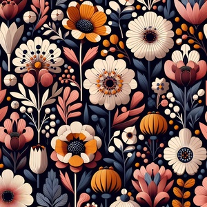 Mankdhani Colorful Flower Pattern 2024