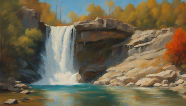 Waterfall Print