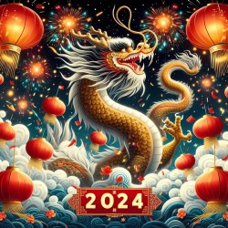 Chinese New Year 2024 Year of The Dragon