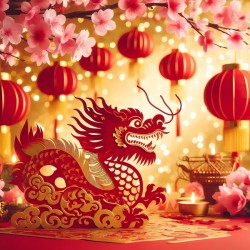Chinese New Year 2024 Year of The Dragon