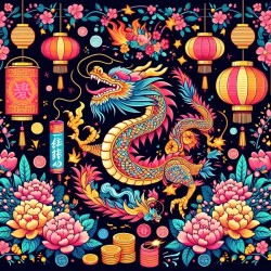 Chinese New Year 2024 Year of The Dragon