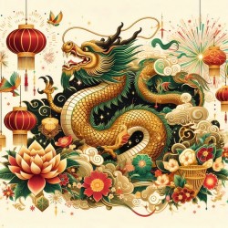 Chinese New Year 2024 Year of The Dragon