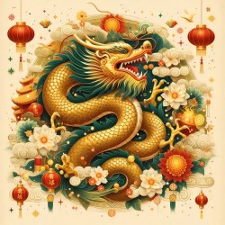 Chinese New Year 2024 Year of The Dragon