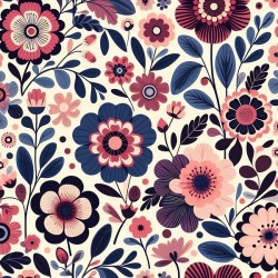 Mankdhani Colorful Flower Pattern 2024