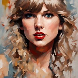 Portrait of Taylor Swift