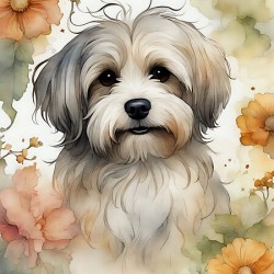 Cute Havanese Dog 1