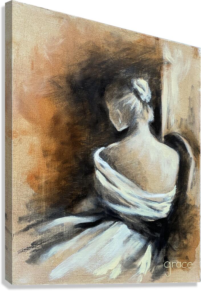 AStudyinGrace Canvas Print