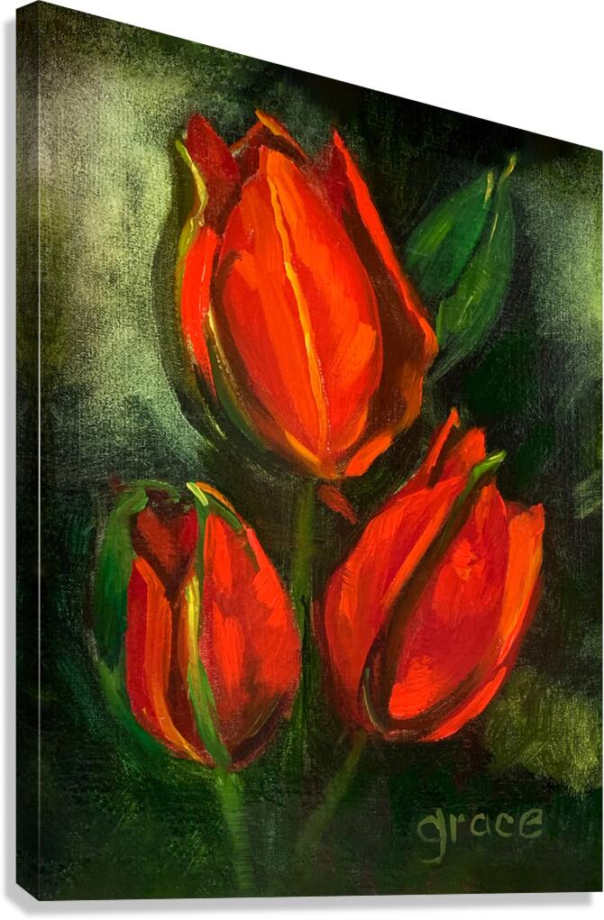 3 2lips Canvas Print