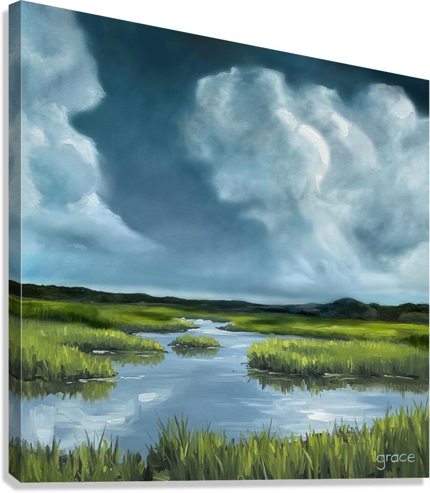 MarshStillness Canvas Print