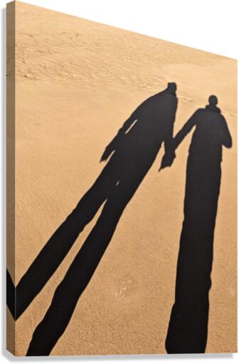 Lovers Canvas Print