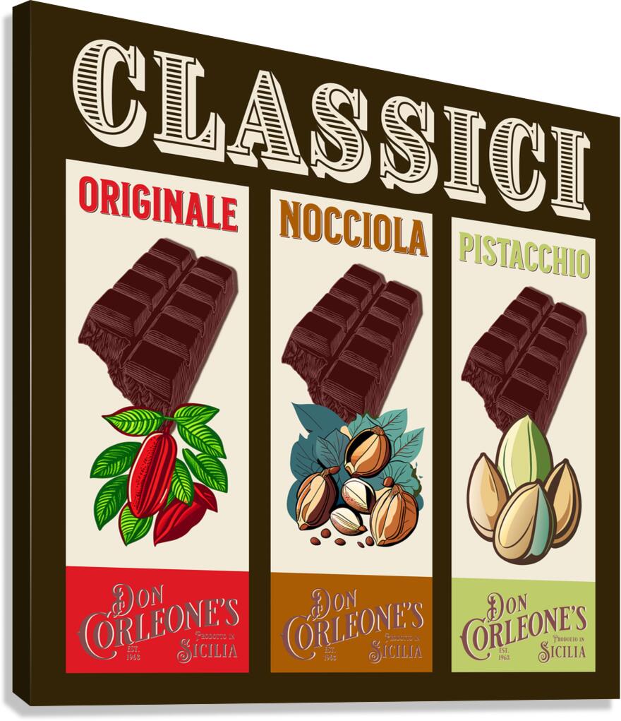 Classici Chocolates Canvas Print