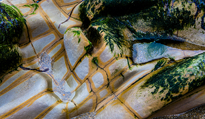 Rock Art Widemouth Bude Cornwall
