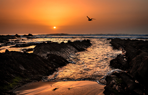 Widemouth Sunset Cornwall