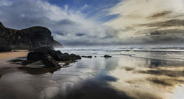Carnewas and Bedruthan Steps  Print