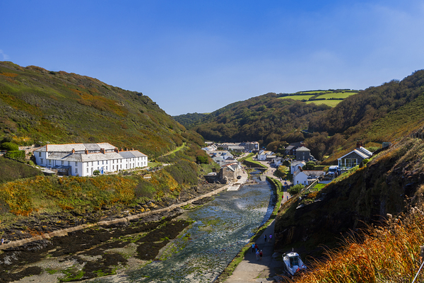 Boscastle Cornwall by maggie mccall