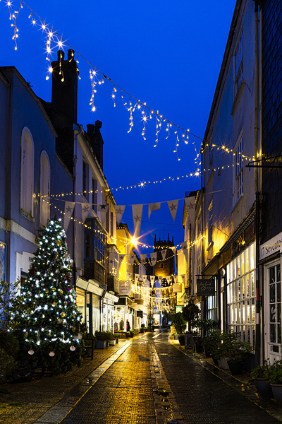 Foss Street Dartmouth Devon by maggie mccall