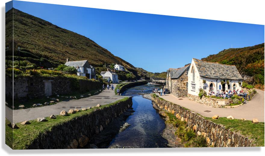 Boscastle Cornwall Canvas Print