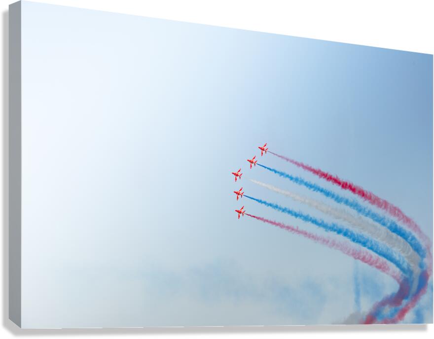 RAF  Red Arrows Canvas Print