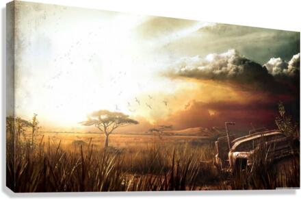Virtual. Canvas Print