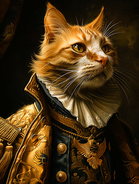 Regal Feline by Digiart