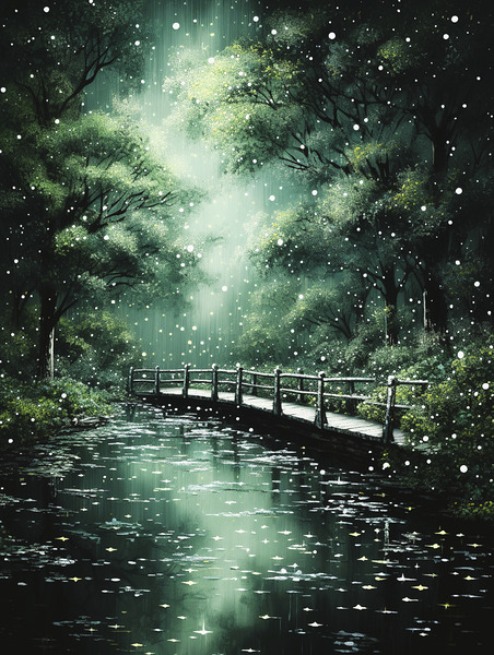 Tranquil Night Print